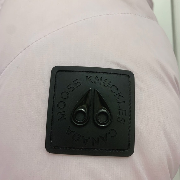 Moose Knuckles Women’s Lightweight Parka Coat Belle Cote Lilac - Picture 10 of 11